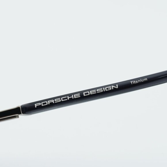 Porsche Design P8398 B Eyeglasses Palladium Silver 58mm Rectangle Frame - Picture 9 of 11